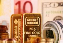 Vàng thế giới tăng 1.5% nhờ lo ngại lạm phát